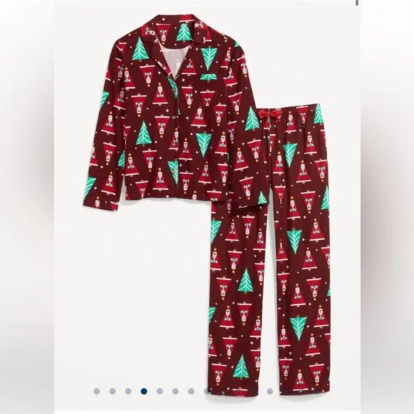 Printed PLAID Flannel Pajama Set for Women Size XXL TALL NWT - Picture 8 of 10